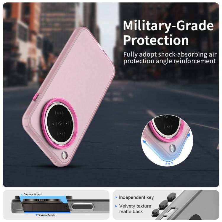 For OPPO Find X8s Candy PC Hybrid TPU Shockproof Phone Case