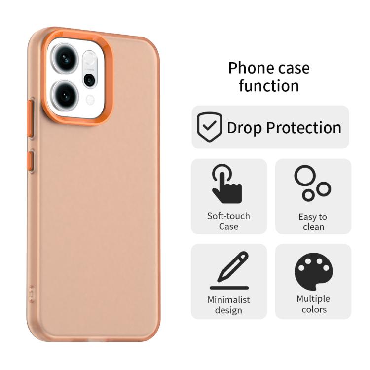 For OPPO Reno14 5G Global Candy PC Hybrid TPU Shockproof Phone Case