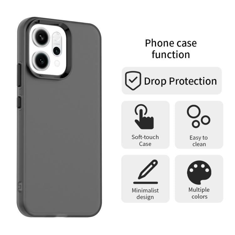 For OPPO Reno14 5G Global Candy PC Hybrid TPU Shockproof Phone Case