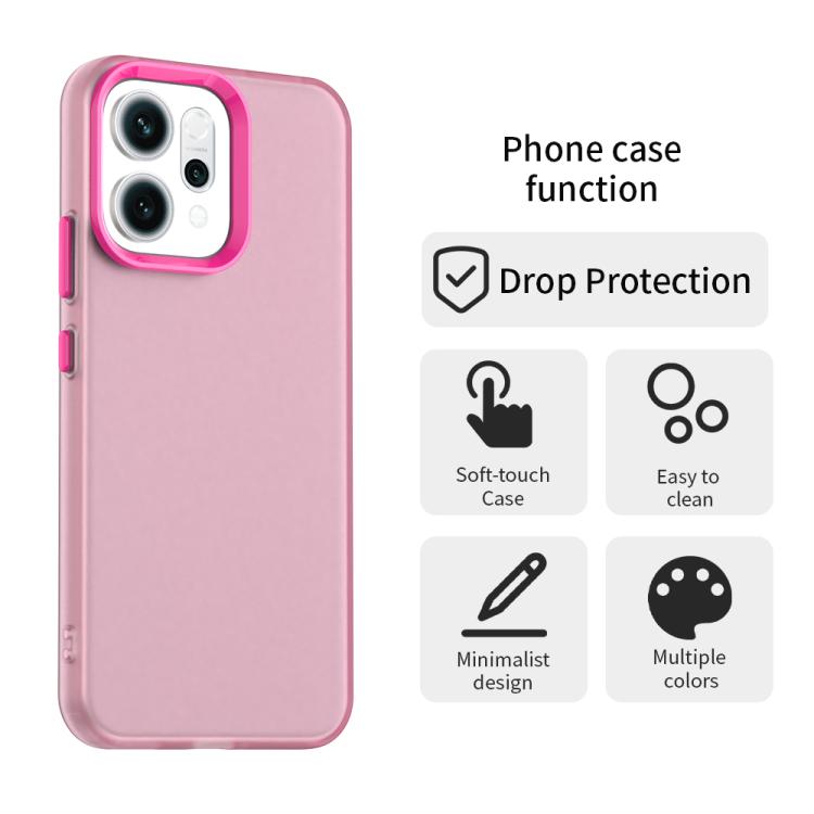 For OPPO Reno14 5G Global Candy PC Hybrid TPU Shockproof Phone Case