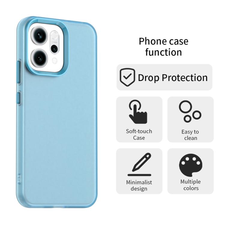 For OPPO Reno14 5G Global Candy PC Hybrid TPU Shockproof Phone Case