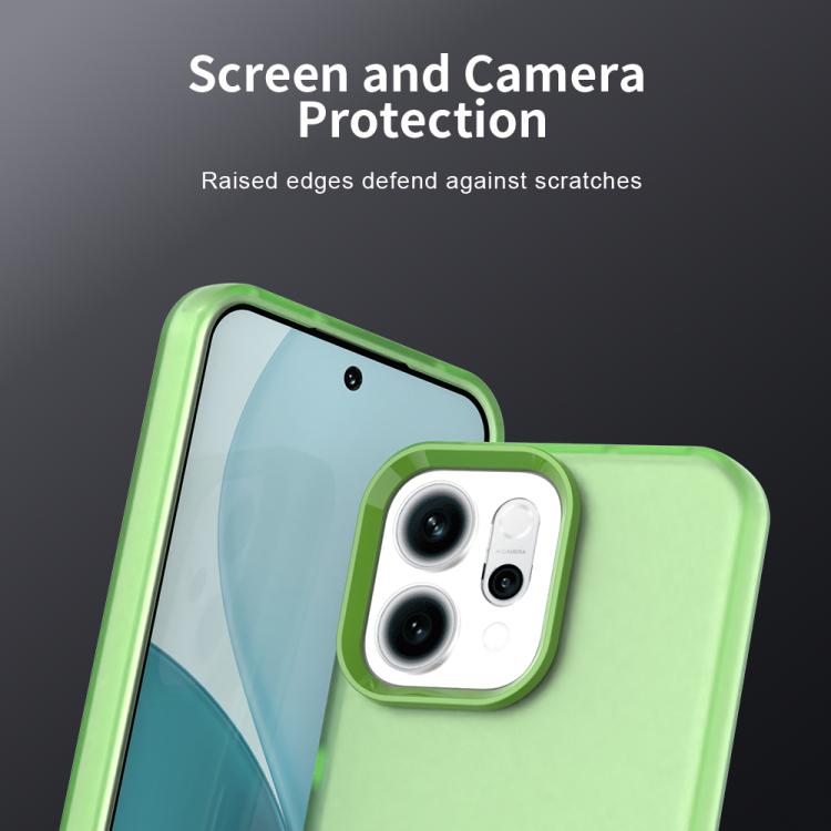 For OPPO Reno14 5G Global Candy PC Hybrid TPU Shockproof Phone Case