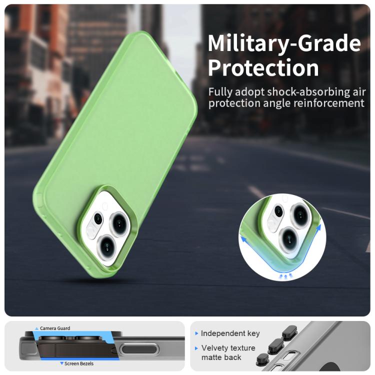 For OPPO Reno14 5G Global Candy PC Hybrid TPU Shockproof Phone Case