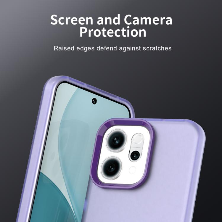 For OPPO Reno14 5G Global Candy PC Hybrid TPU Shockproof Phone Case
