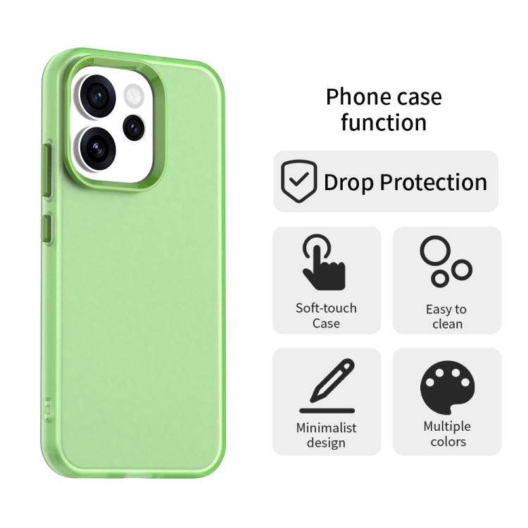 For OPPO Reno15 5G Global Candy PC Hybrid TPU Shockproof Phone Case