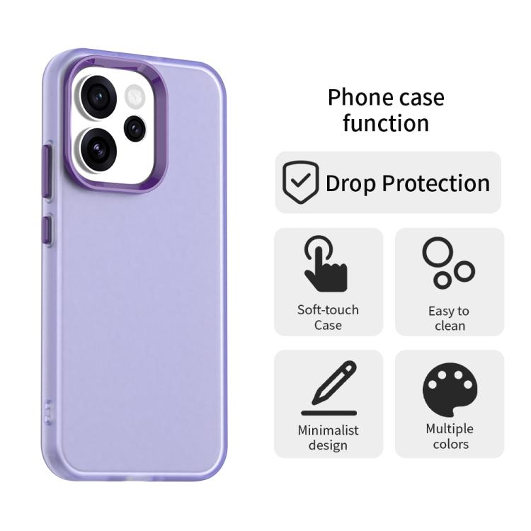 For OPPO Reno15 5G Global Candy PC Hybrid TPU Shockproof Phone Case
