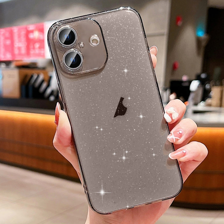 For iPhone 16 Plus Glitter Powder TPU Phone Case