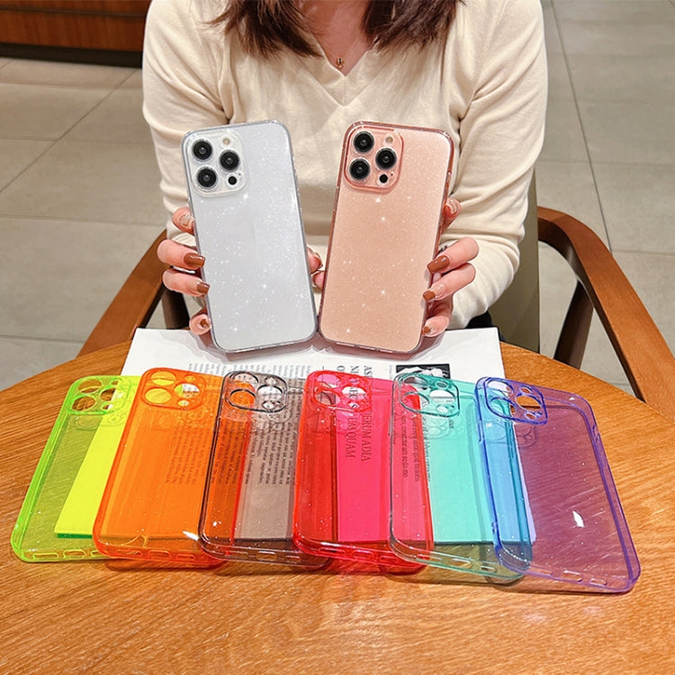 For iPhone 16 Pro Glitter Powder TPU Phone Case