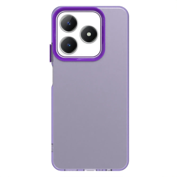 For Realme C63 Candy PC Hybrid TPU Shockproof Phone Case