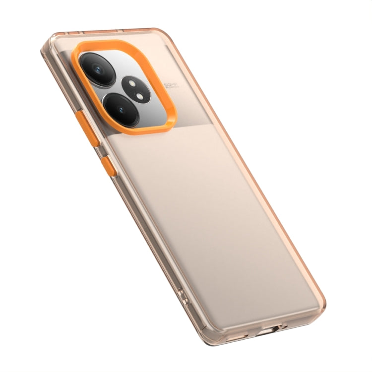 For Realme GT 6T Candy PC Hybrid TPU Shockproof Phone Case