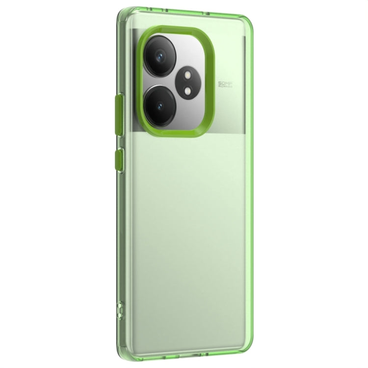 For Realme GT 6T Candy PC Hybrid TPU Shockproof Phone Case