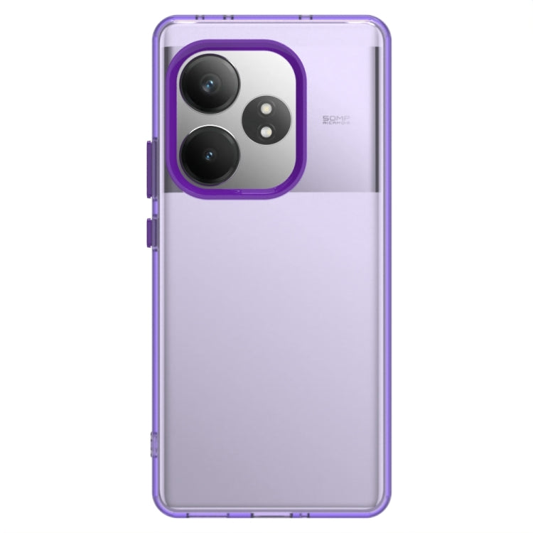 For Realme GT 6T Candy PC Hybrid TPU Shockproof Phone Case