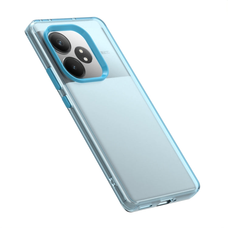 For Realme GT 6 Global Candy PC Hybrid TPU Shockproof Phone Case