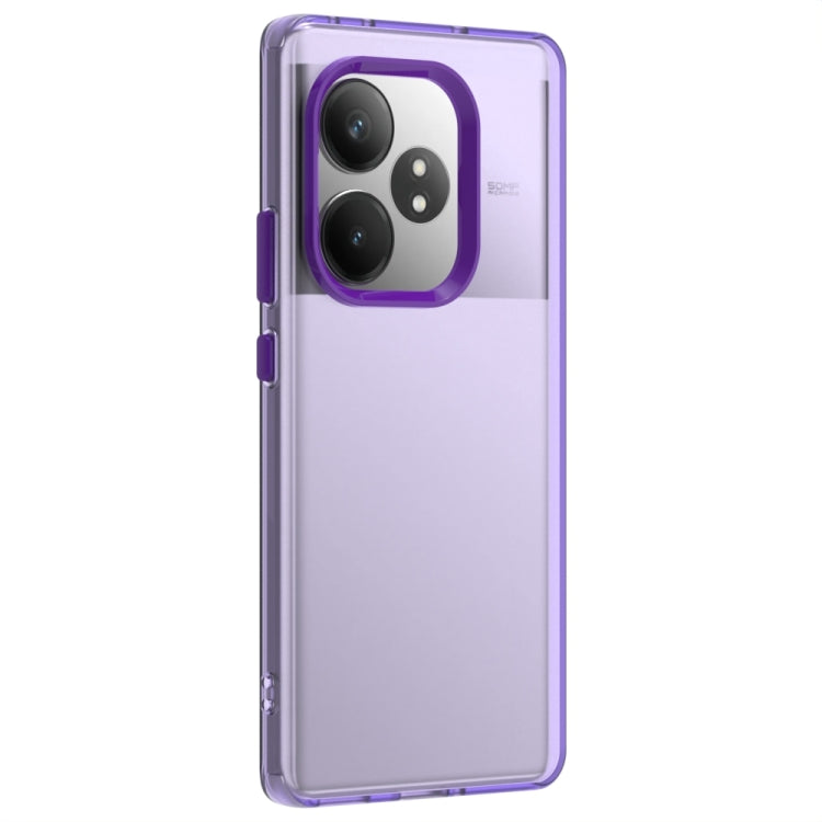 For Realme GT 6 Global Candy PC Hybrid TPU Shockproof Phone Case