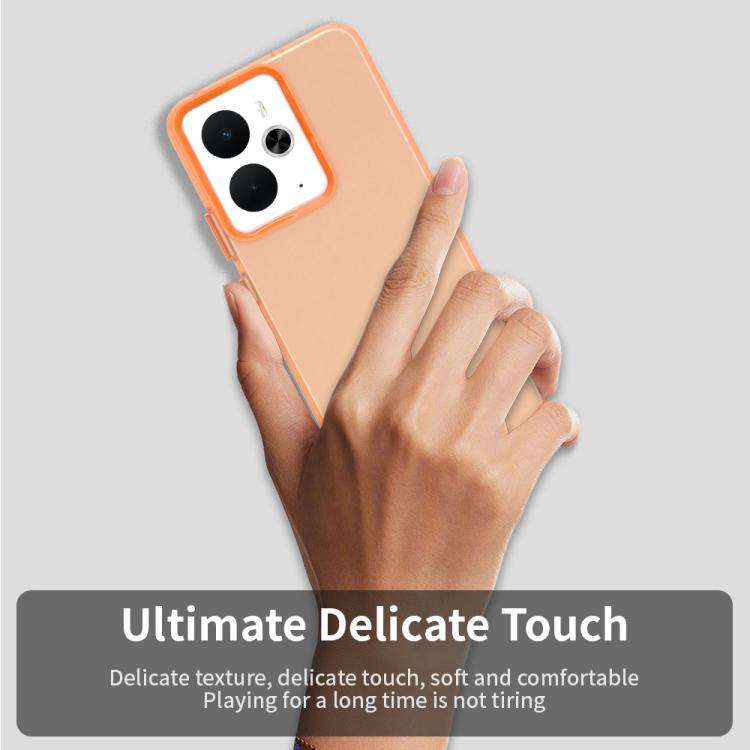 For Realme 14 5G Candy PC Hybrid TPU Shockproof Phone Case