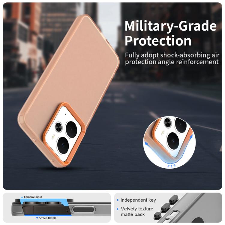 For Realme 14 5G Candy PC Hybrid TPU Shockproof Phone Case