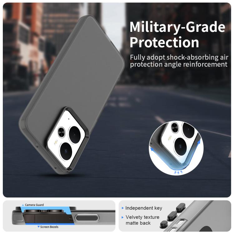 For Realme 14 5G Candy PC Hybrid TPU Shockproof Phone Case