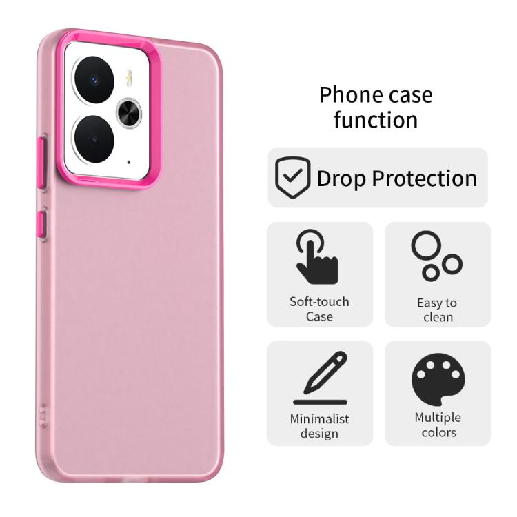 For Realme 14 5G Candy PC Hybrid TPU Shockproof Phone Case