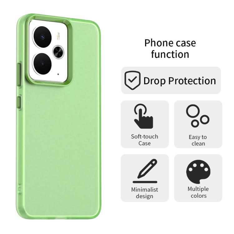 For Realme 14 5G Candy PC Hybrid TPU Shockproof Phone Case