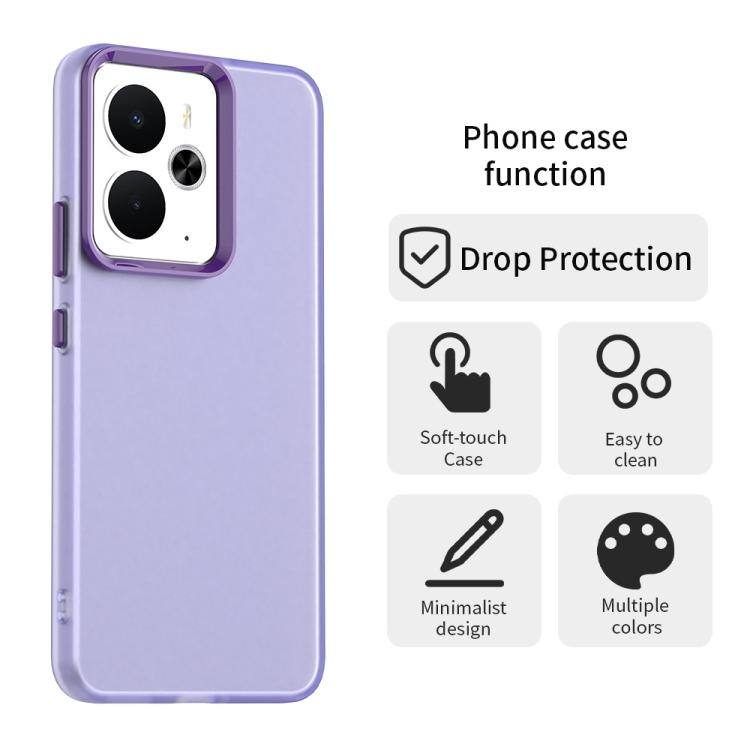 For Realme 14 5G Candy PC Hybrid TPU Shockproof Phone Case