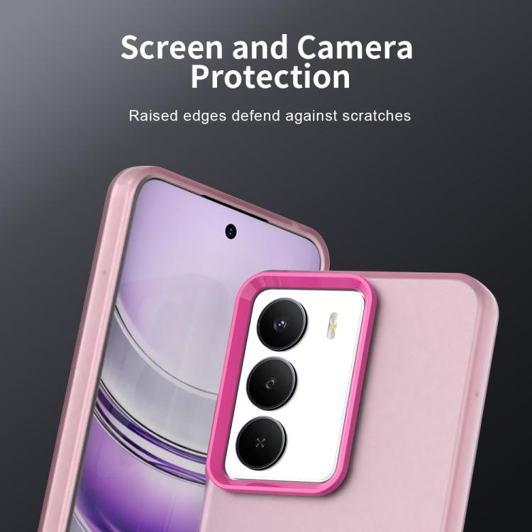 For Realme V70 Candy PC Hybrid TPU Shockproof Phone Case