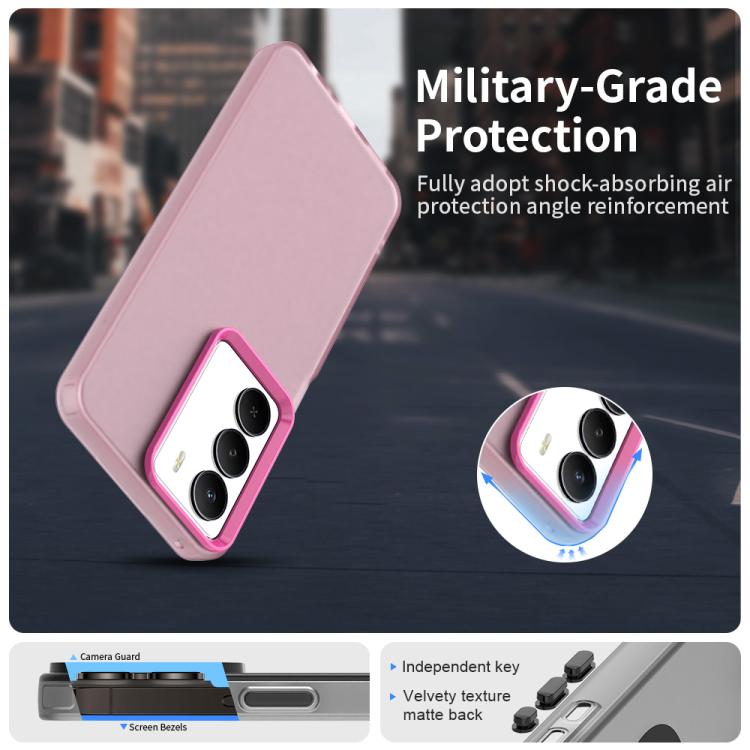 For Realme V70 Candy PC Hybrid TPU Shockproof Phone Case