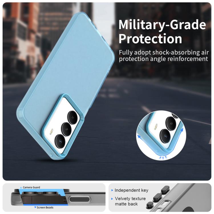 For Realme V70 Candy PC Hybrid TPU Shockproof Phone Case