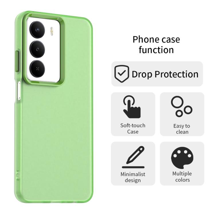 For Realme V70 Candy PC Hybrid TPU Shockproof Phone Case