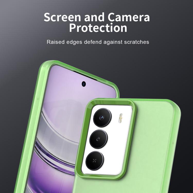 For Realme V70 Candy PC Hybrid TPU Shockproof Phone Case