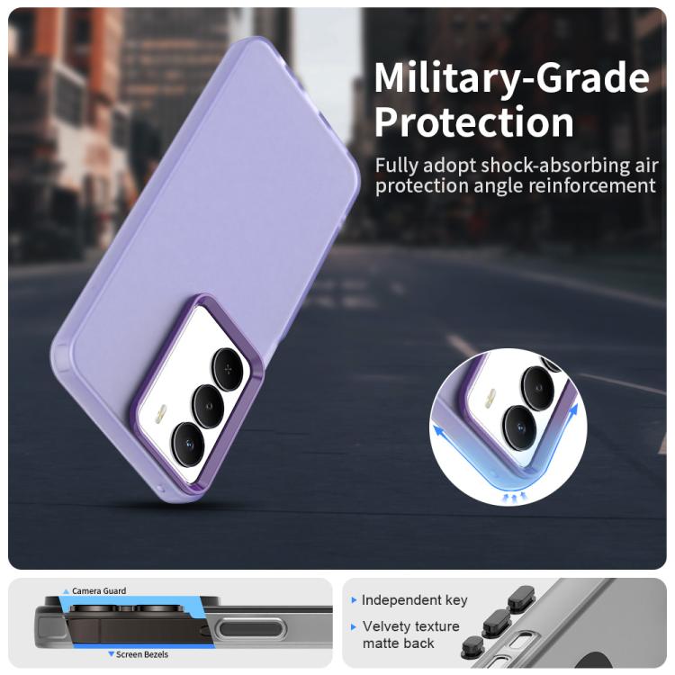 For Realme V70 Candy PC Hybrid TPU Shockproof Phone Case