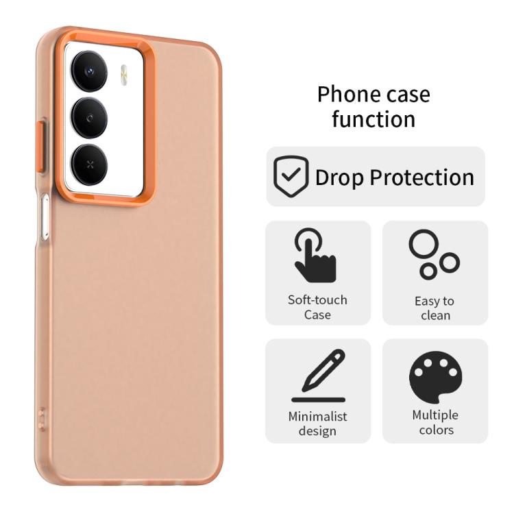 For Realme 14x Candy PC Hybrid TPU Shockproof Phone Case