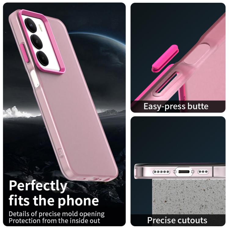 For Realme 14x Candy PC Hybrid TPU Shockproof Phone Case