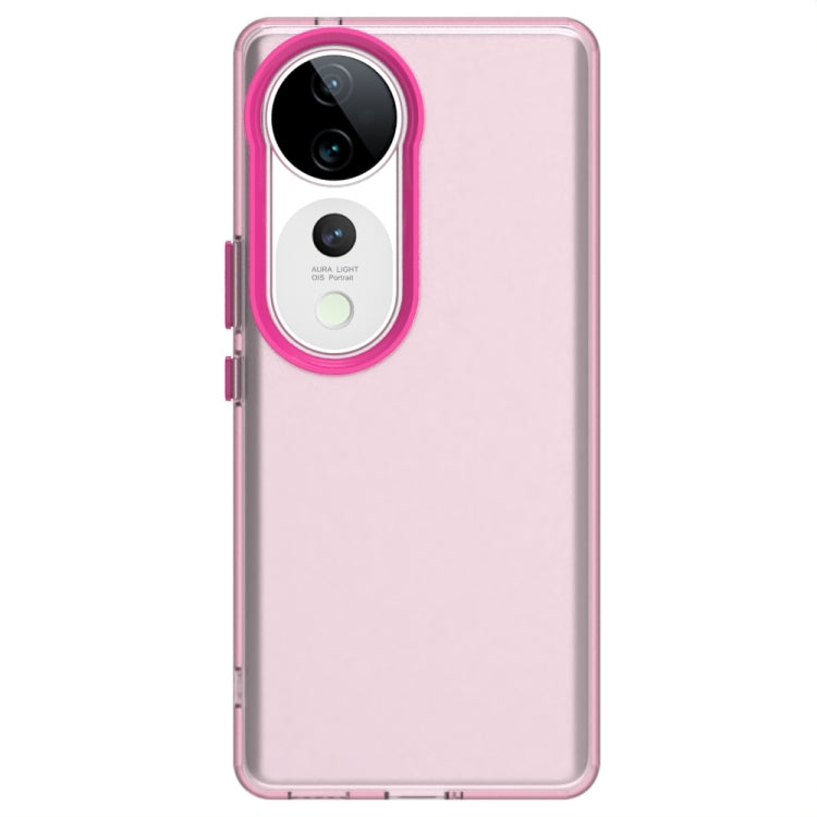 For vivo S19 Pro Candy PC Hybrid TPU Shockproof Phone Case