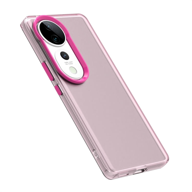 For vivo S19 Pro Candy PC Hybrid TPU Shockproof Phone Case