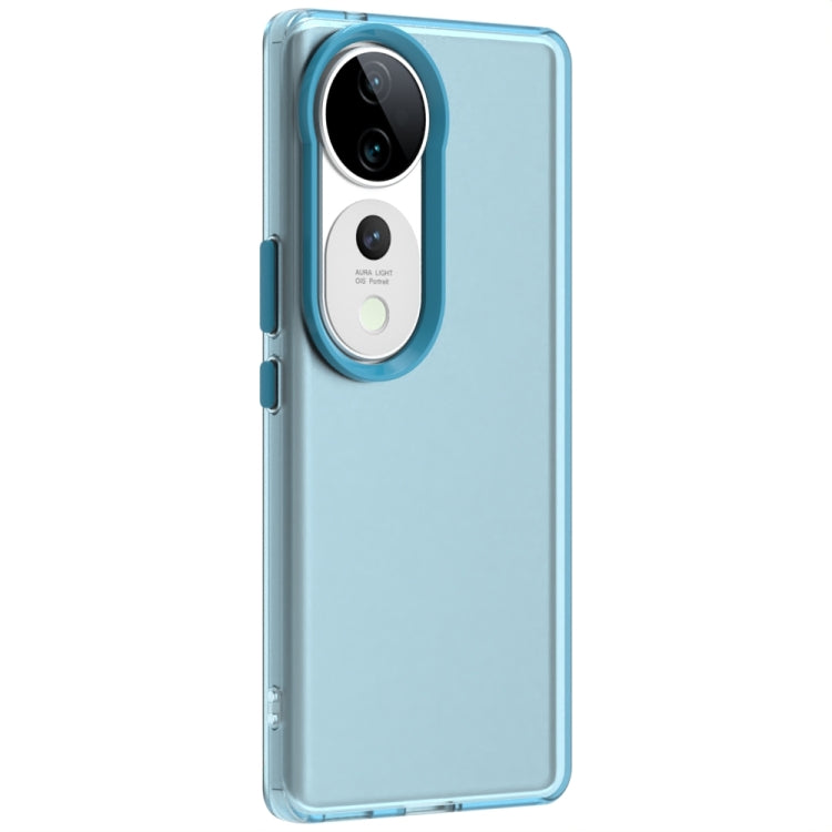 For vivo V40 Pro 5G Candy PC Hybrid TPU Shockproof Phone Case
