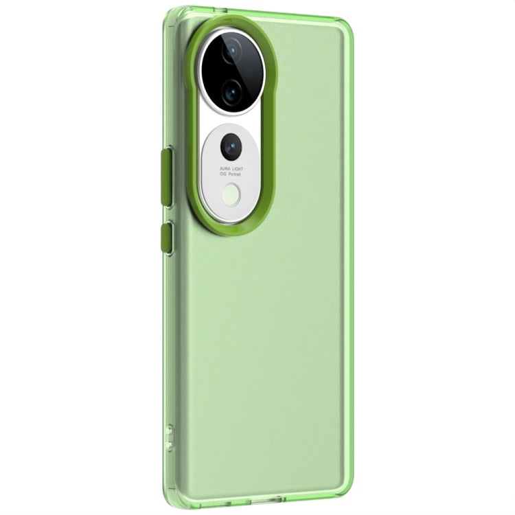 For vivo V40 Pro 5G Candy PC Hybrid TPU Shockproof Phone Case
