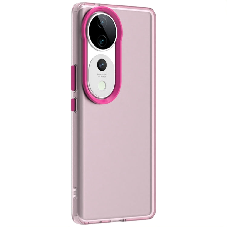 For vivo S19 Candy PC Hybrid TPU Shockproof Phone Case