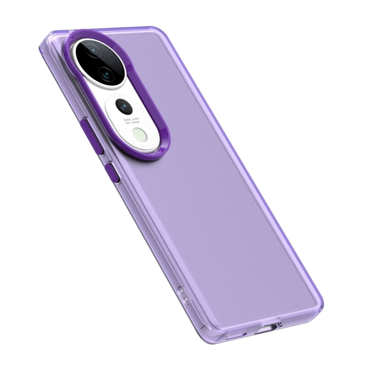 For vivo S19 Candy PC Hybrid TPU Shockproof Phone Case
