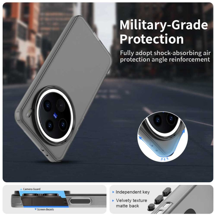 For vivo X200 Candy PC Hybrid TPU Shockproof Phone Case