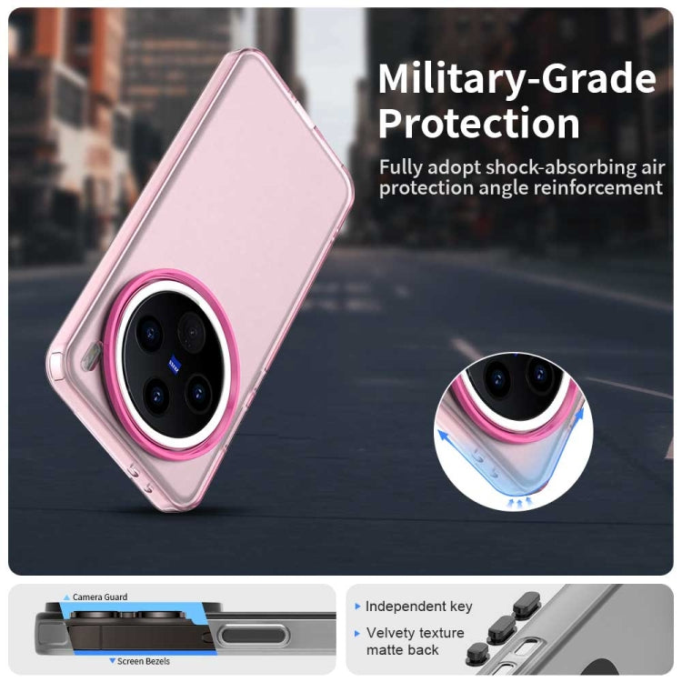For vivo X200 Candy PC Hybrid TPU Shockproof Phone Case