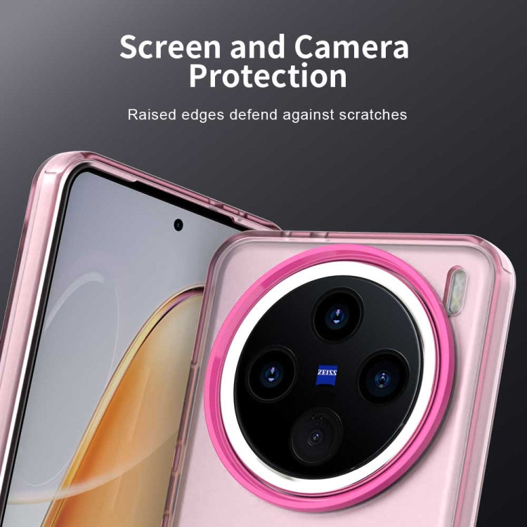 For vivo X200 Candy PC Hybrid TPU Shockproof Phone Case