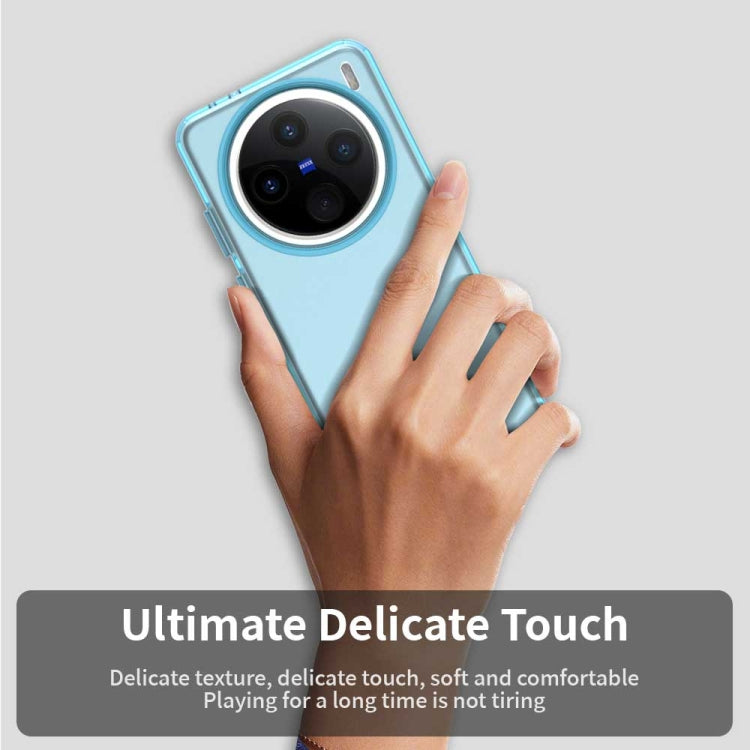 For vivo X200 Candy PC Hybrid TPU Shockproof Phone Case