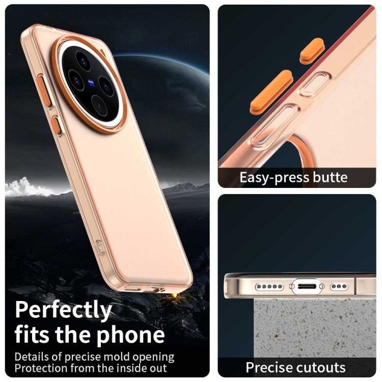 For vivo X200 Pro Candy PC Hybrid TPU Shockproof Phone Case