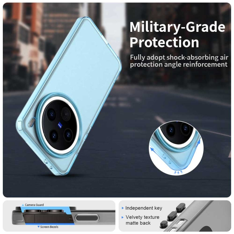For vivo X200 Pro Candy PC Hybrid TPU Shockproof Phone Case