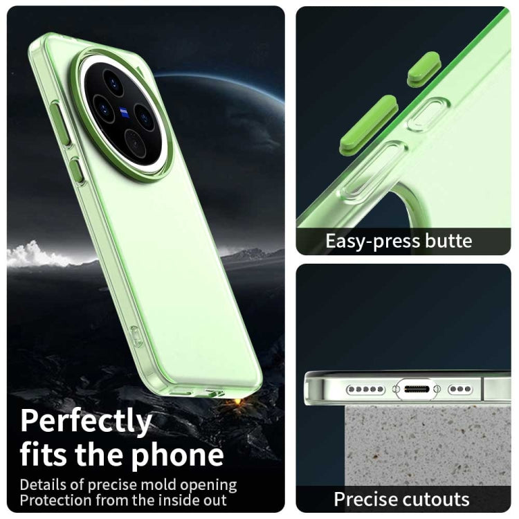 For vivo X200 Pro Candy PC Hybrid TPU Shockproof Phone Case