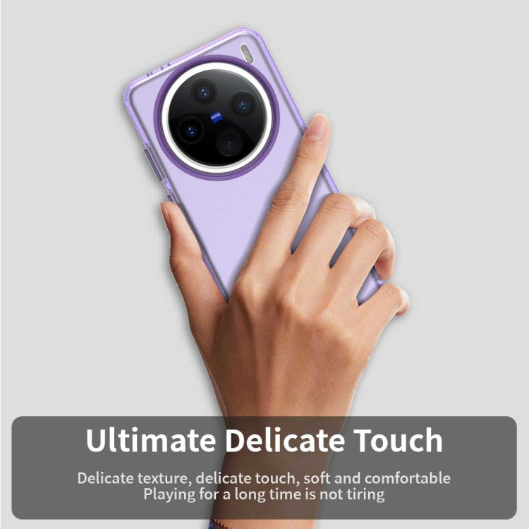 For vivo X200 Pro Candy PC Hybrid TPU Shockproof Phone Case