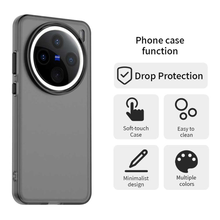 For vivo X200 Pro mini Candy PC Hybrid TPU Shockproof Phone Case