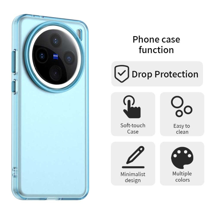 For vivo X200 Pro mini Candy PC Hybrid TPU Shockproof Phone Case