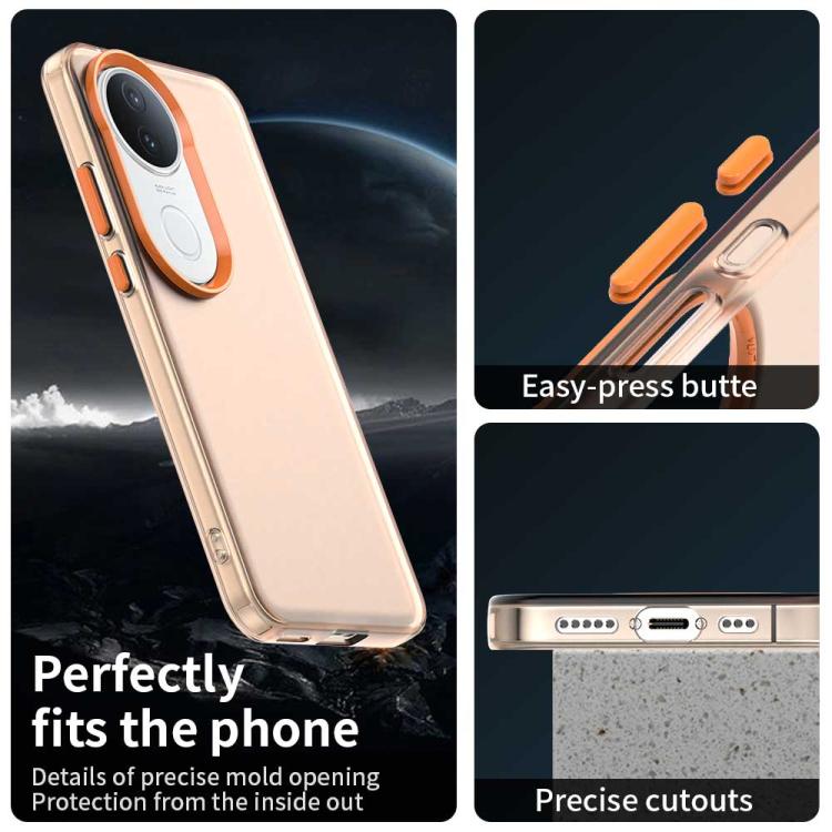 For vivo S20 5G Candy PC Hybrid TPU Shockproof Phone Case