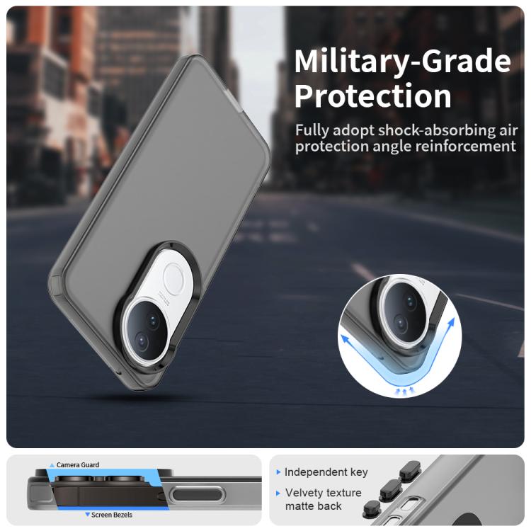 For vivo S20 5G Candy PC Hybrid TPU Shockproof Phone Case